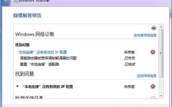 网络连接为何提示没有有效的ip配置？