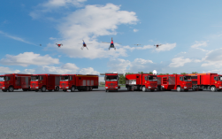 河南猎鹰智能消防无人机