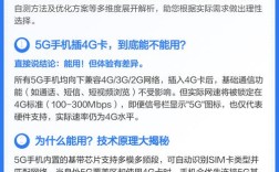 4g卡可以用2g网络吗