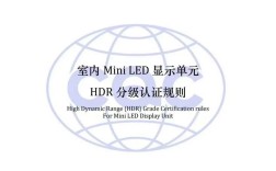 HDR显示技术认证规范有何关键标准？