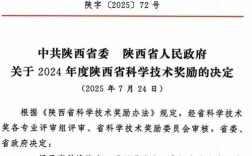 2025陕西科学技术奖有哪些亮点？