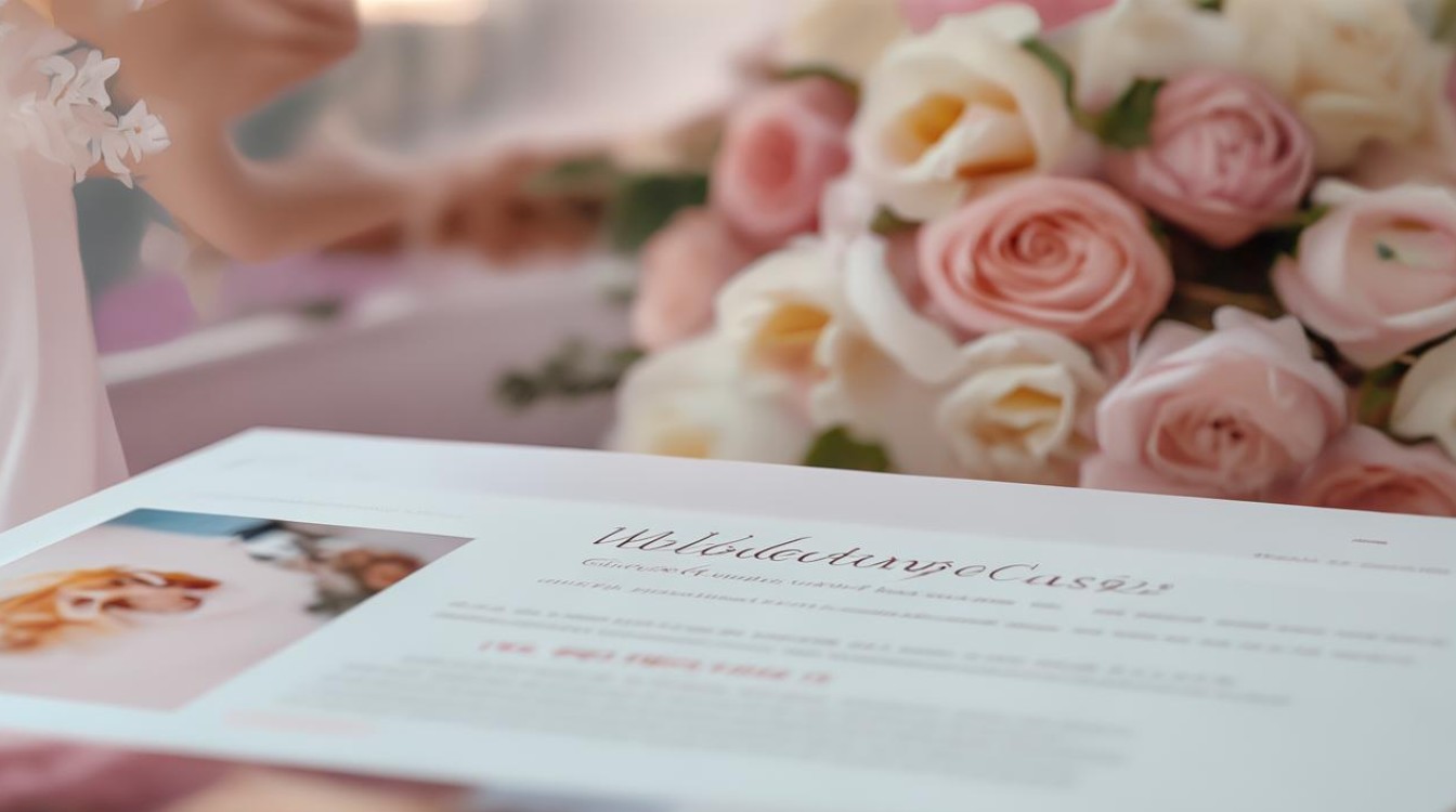 如何设计专业又浪漫的婚礼案例展示网站？-图1