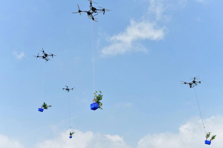 droneseed植树无人机如何实现高效生态修复?-图2 droneseed植树无人机如何实现高效生态修复?-图2