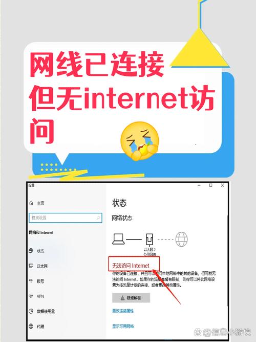 Win10网络红叉不可用,咋解决?-图2 Win10网络红叉不可用,咋解决?-图2