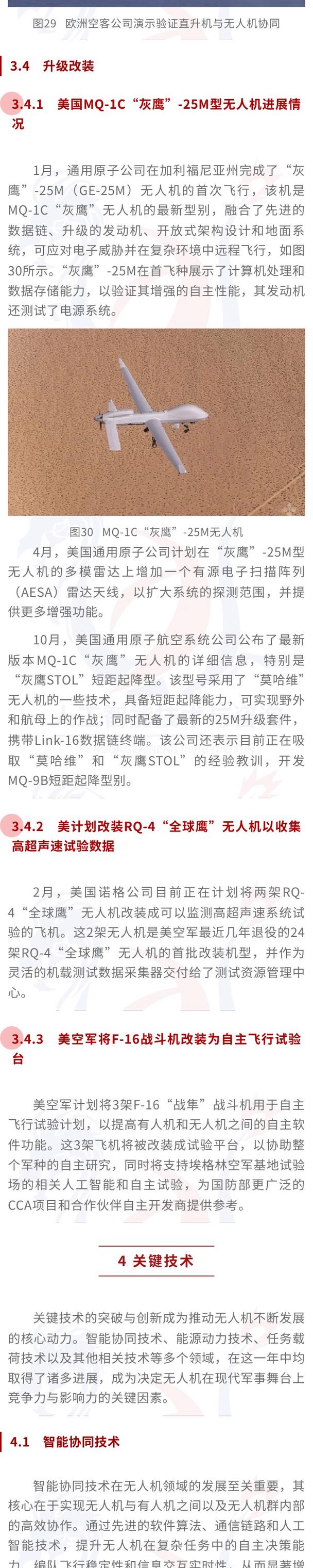 美国无人机发展现状如何?-图1 美国无人机发展现状如何?-图1