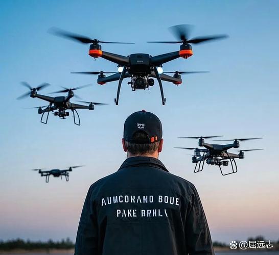 无人机航拍男子绝美风景中做什么？-图1