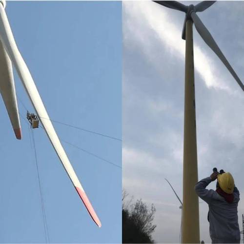 无人机如何精准探伤风机叶片？-图3