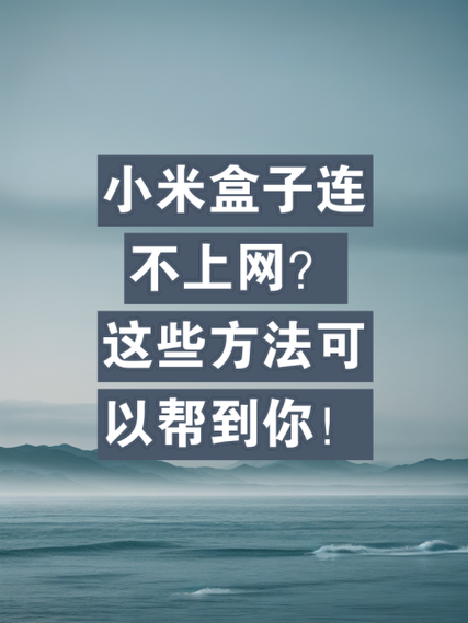 小米盒子3s连不上网怎么办？-图1