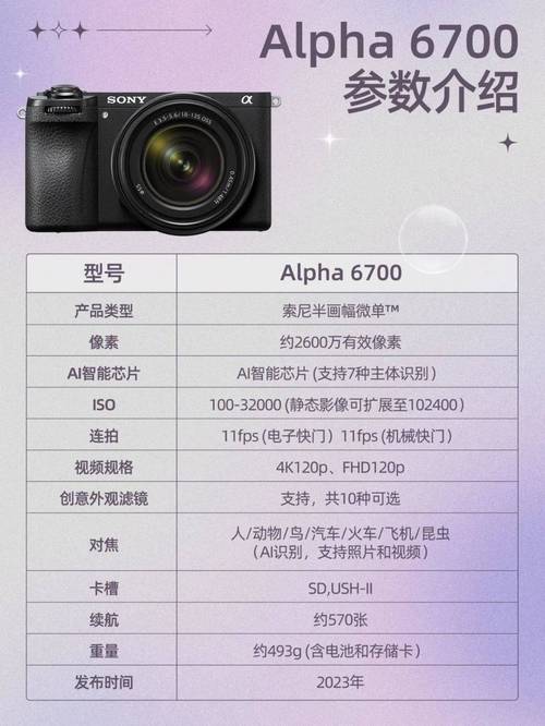 索尼6000核心参数有哪些?-图2 索尼6000核心参数有哪些?-图2