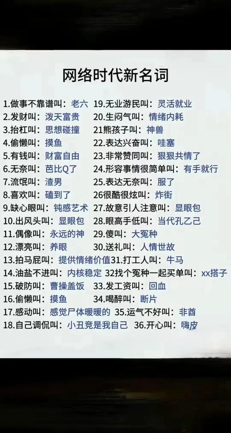网络潮语大全2025霸气-图1 网络潮语大全2025霸气-图1