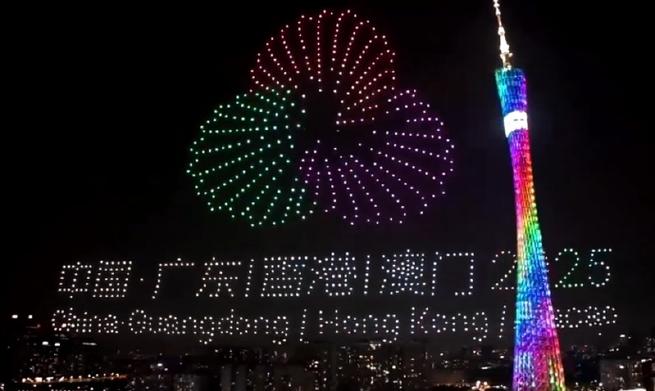 广州千架无人机如何点亮夜空?-图1 广州千架无人机如何点亮夜空?-图1