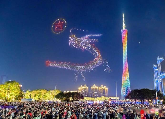 广州无人机LED方阵如何点亮夜空?-图1 广州无人机LED方阵如何点亮夜空?-图1