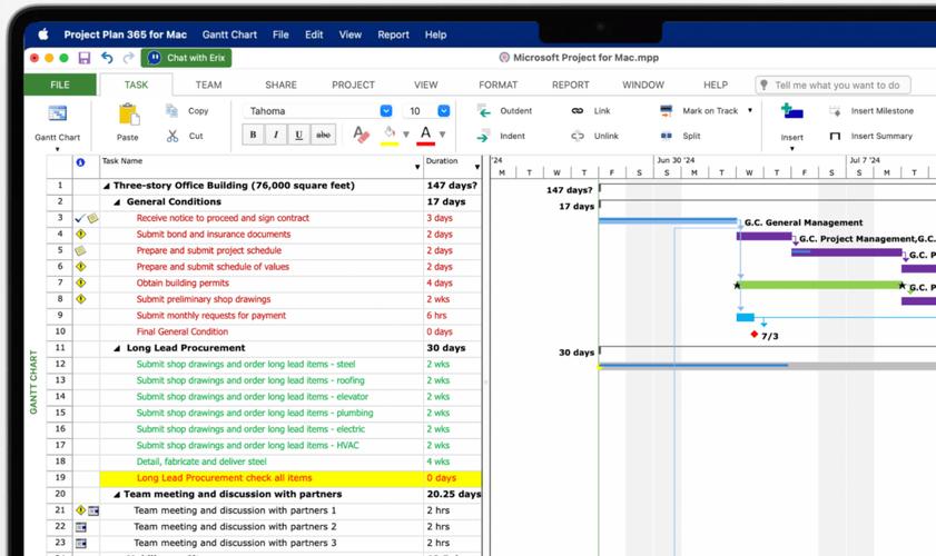 Project网络计划如何高效制定？-图2