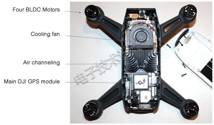 Spark无人机拆解后内部有何玄机？-图1