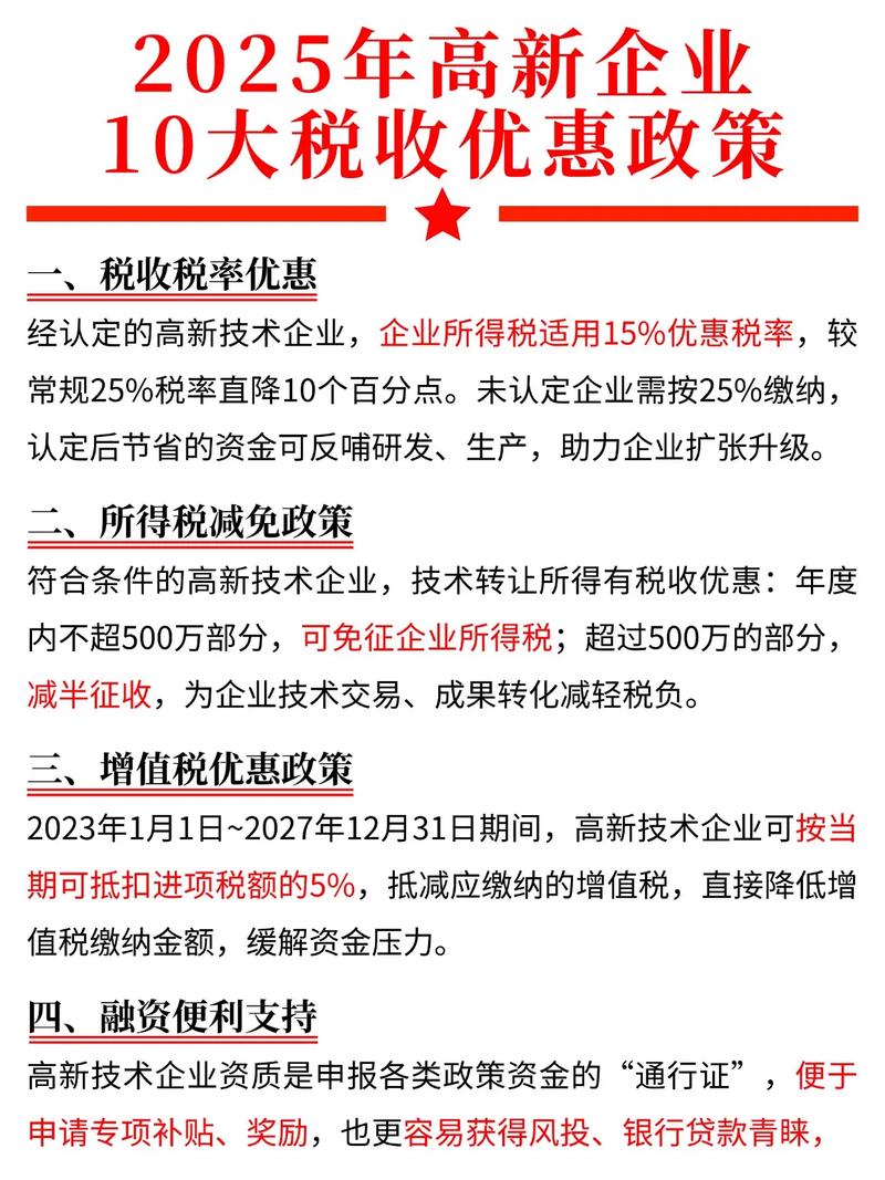 高新技术产品税收优惠如何精准落地？-图2