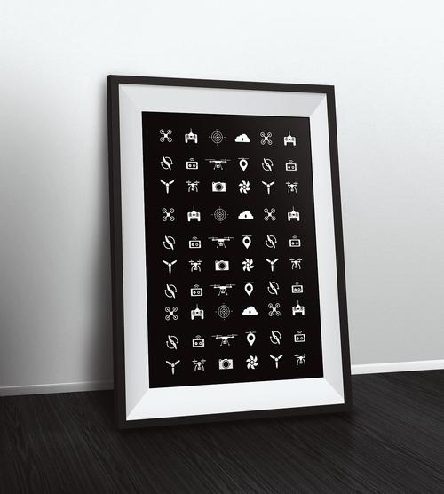 普宙无人机logo设计有何巧思？-图2