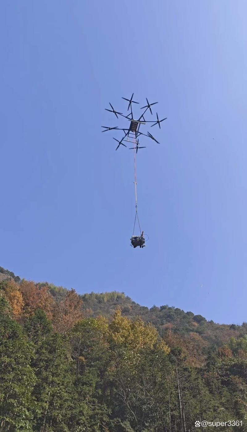 大疆无人机真能吊东西？图片揭秘！-图1
