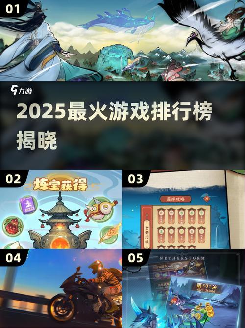 2025网游排行榜，哪些游戏能登顶？-图1